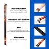 GSE Games & Sports Expert 58" 2-Piece Canadian Maple Hardwood Billiard Pool Cue Sticks for Men/Women, Great for House or Commercial/Bar Use (Brown, 19 Oz) view 2