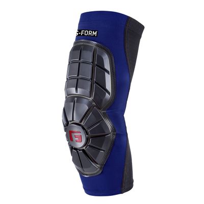 G-Form Pro Extended Elbow Guard, Royal Blue/Black, Adult Medium