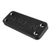 ALLEN Company Gun Magnet, Rubber Coated Magnetic Handgun Mount, 35 lbs, Black (18530) view 1
