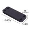 ALLEN Company Gun Magnet, Rubber Coated Magnetic Handgun Mount, 35 lbs, Black (18530) view 2