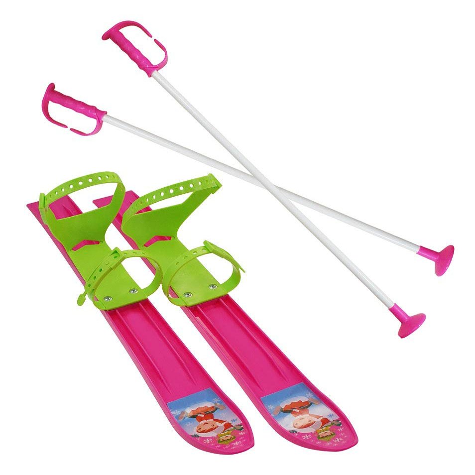 SULOV Unisex-Youth KLUZ-SKI60-2 Kids Ski, Length-60 Cm, Color-Violet/Purple, One Size