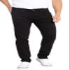 WULFUL Men's Slim Fit Skinny Stretch Comfy Jeans Denim Pants Black view 1