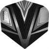 Harrows Vivid Standard Dart Flights - 100 Micron - 1 set (3) (Black)