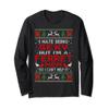 Hate Being Sexy Ferret Mom Christmas Ugly Sweater Tshirt view 1