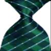 Geotae Zerun New Classic Men's Plaids Checks Silk Tie Necktie (Dark Green) view 2