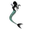 Mermaid Pretty Vinyl Sticker - Car Phone Helmet Bumper Sticker Decal view 1