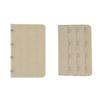 BCRoom Cotton Women Ladies 4 Hooks Bra Strap Extension Underwear Buckle Soft Comfortable 3 pcs Apricot view 3