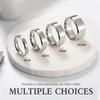 TIGRADE Titanium Rings 4MM 6MM 8MM 10MM Wedding Band in Comfort Fit Matte for Men Women Size 3-15, Silver 8mm, Size 14 view 2
