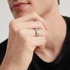 TIGRADE Titanium Rings 4MM 6MM 8MM 10MM Wedding Band in Comfort Fit Matte for Men Women Size 3-15, Silver 8mm, Size 14 view 4