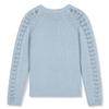 Kid Nation Girls Sweaters for Teen Girls Toddler Girl Cute Knit Crewneck Pullover Light Blue Size 5-6 Years view 3