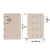 BCRoom Cotton Women Ladies 4 Hooks Bra Strap Extension Underwear Buckle Soft Comfortable 3 pcs Skin Color view 2