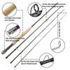 Aventik TroutFly Series Fly Fishing Rod, Carbon Fiber Ultra-Fast Action, Ultra-Portable 4-Piece Trout Rod with Cordura Rod Tube, 9/96/10, LW49 Options (9'0'' LW6) view 3
