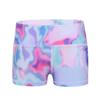 YiZYiF Little/Big Girls Novelty Graffiti Printing Sports Wide Band Gymnastics Dance Swimming Shorts Colorful Graffiti 8 view 1