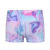 YiZYiF Little/Big Girls Novelty Graffiti Printing Sports Wide Band Gymnastics Dance Swimming Shorts Colorful Graffiti 8 view 2