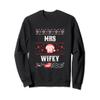 Ugly Christmas Sweater Mrs Wifey Funny Xmas Gift for Wife view 1