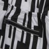 Coconut Ropamo CR Men's Long Sleeve Cycling Jersey with Zipper Pockets Bike Shirt Cycle Clothing Quick Dry Breathable (M, Black Stripe) view 4