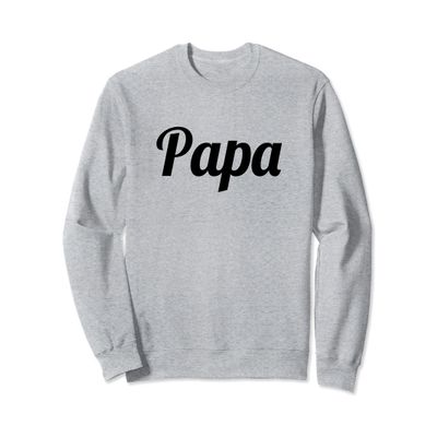 Sweatshirt that says - PAPA | Pa - Sweater with Word on it