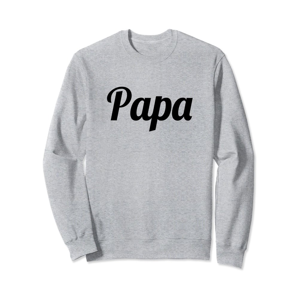 Sweatshirt that says - PAPA | Pa - Sweater with Word on it