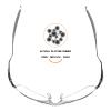 Tintart Replacement Rubber Kits Earsocks and Nosepieces for Oakley Crosshair New 2012 OO4046 view 2