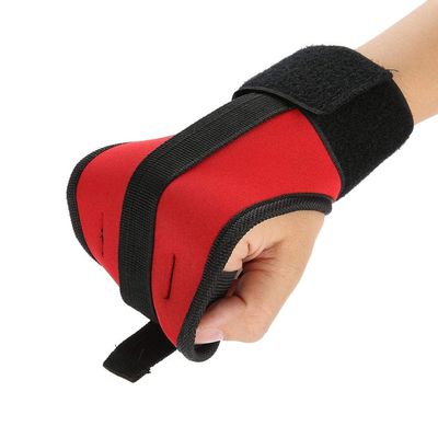 Brrnoo Stroke Recovery Gloves Black Finger Glove Auxiliary Fixed Glove Rehabilitation Training Equipment Hand Fist Stroke Hemiplegia Fixed Hand Fingers Traction Hand Brace Splint Support for(Gloves)