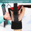 Brrnoo Stroke Recovery Gloves Black Finger Glove Auxiliary Fixed Glove Rehabilitation Training Equipment Hand Fist Stroke Hemiplegia Fixed Hand Fingers Traction Hand Brace Splint Support for(Gloves) view 4