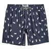 maamgic Mens Swim Trunks Quick Dry Swim Shorts with Mesh Lining Funny Swimwear Bathing Suits 7inch Pineapple Navy X-Large view 1