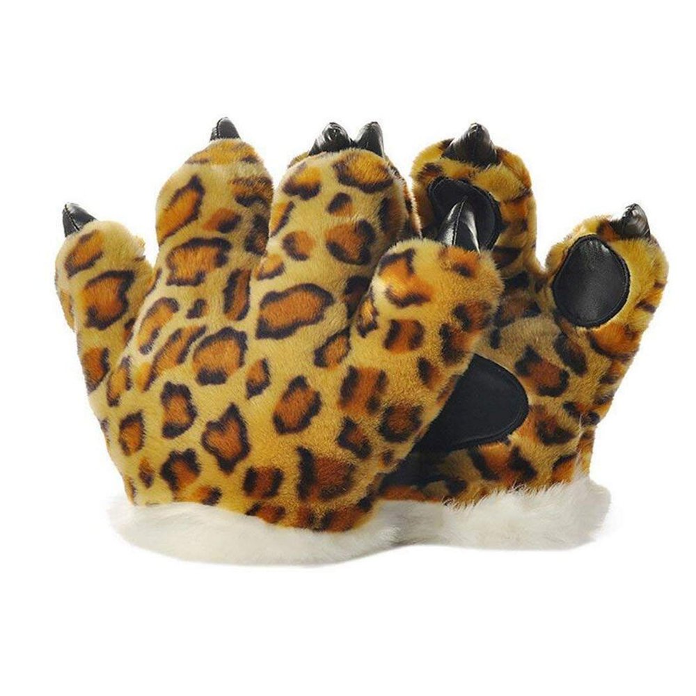 LANFIRE Animal Paw Gloves - Tiger Paw, Leopard Claw, Bear Claw (Cheetah)