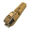 JINJULI Hunting Tools Pouch Tactical Molle Accessory Pouch Shoulder Pad for Bags and Backpacks (Tan) view 3