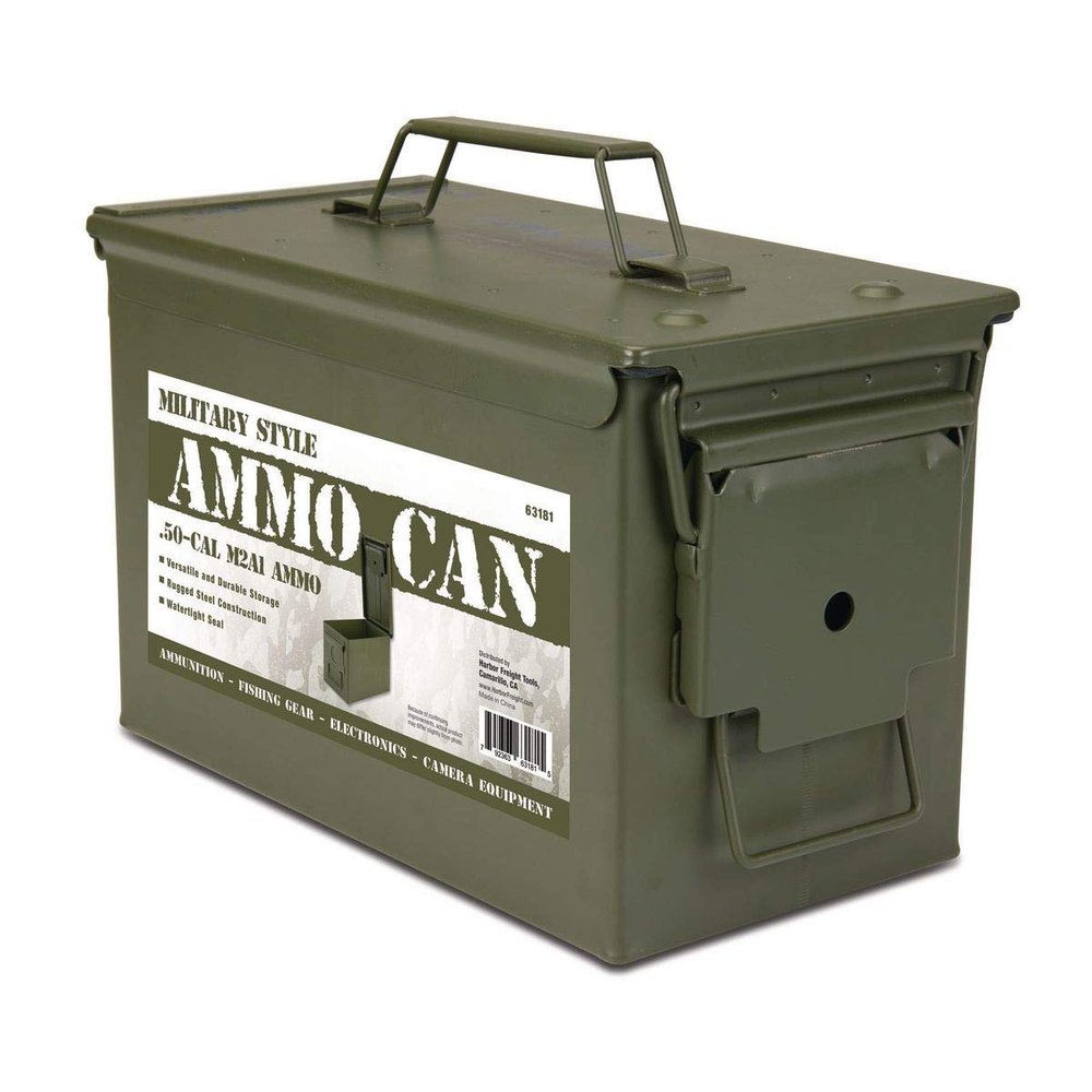 HFT .50 Cal Metal Ammo Can