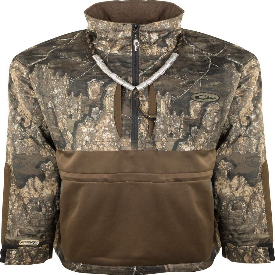 Drake Waterfowl Guardian Flex 1/4 Zip Eqwader Wading Jacket Realtree Timber XLarge