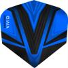 Harrows Vivid Standard Dart Flights - 100 Micron - 1 set (3) (Dark Blue)
