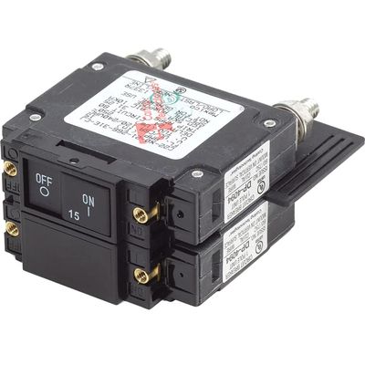 Blue Sea 7462 UL-489 Circuit Breaker - 15A Flat Rocker