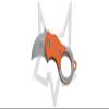 Fox FX-535 0 Mini-KA Knife, Orange, 6 cm view 1