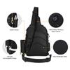 Piscifun 30L Fishing Tackle Backpack with Rod & Water Holder, Multi-Compartment Lightweight Large Tackle Sling Bag for Fishing Gear and Equipment, Gift for Men, Black view 3