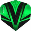 Harrows Vivid Standard Dart Flights - 100 Micron - 1 set (3) (Green)