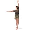 Alexandra Collection Womens Baroque Keyhole Lyrical Dance Costume Overdress Gold Adult Large view 3