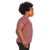 Bella + Canvas Youth Jersey Short-Sleeve T-Shirt S HEATHER MAUVE view 2