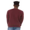 Bella Canvas Men's - Unisex Sponge Fleece Crewneck Sweatshirt - 3901 - Xs - X-Small Maroon view 3