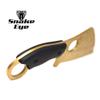 Snake Eye Tactical Heavy Duty Fixed Blade Cleaver Razor Style Hunting Knife w/Nylon Sheath (Gold) view 3