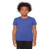 Bella + Canvas Youth Jersey Short-Sleeve T-Shirt S HEATHER TRU ROYL view 1