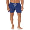 Amazon Essentials Men's Swim Trunks with Mesh Lining, Pockets, Drawstring Closure, Navy, XX-Large view 1