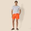 Amazon Essentials Men's Swim Trunks with Mesh Lining, Pockets, Drawstring Closure, Orange, XX-Large view 4