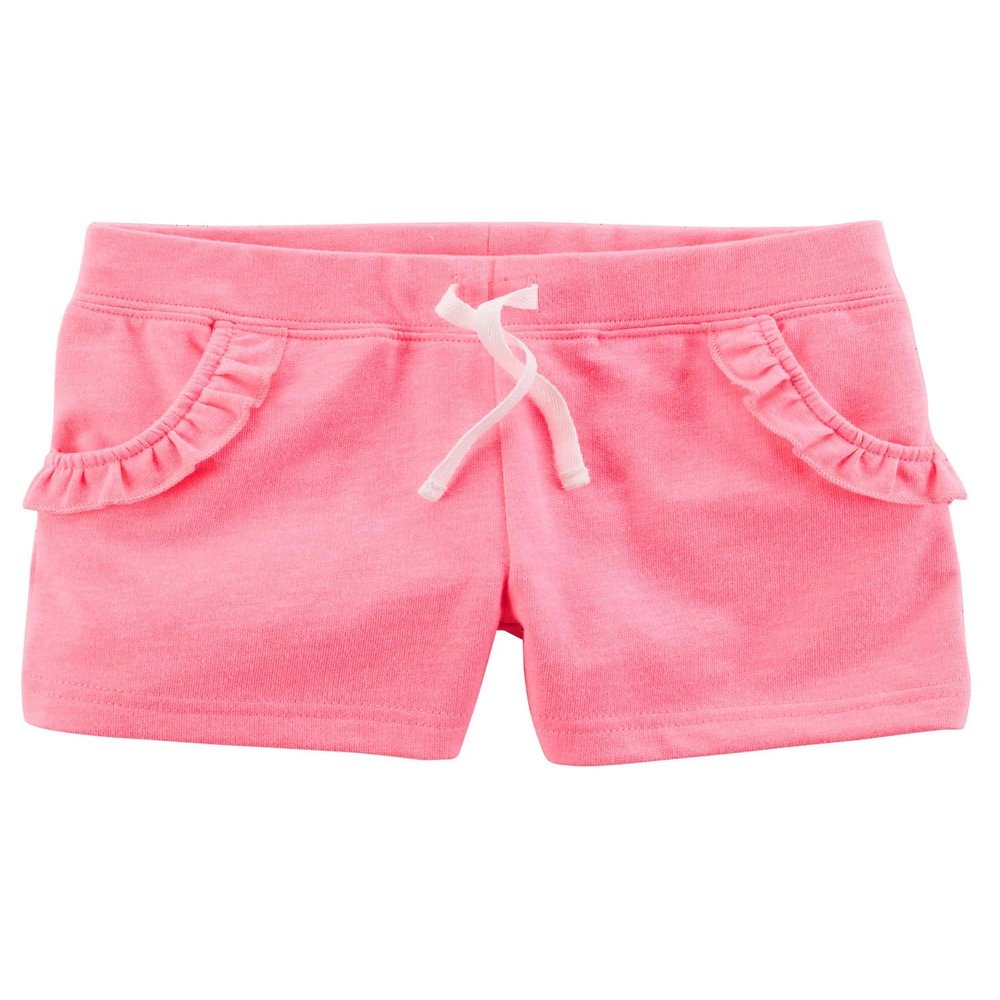 Carter's Baby Girls' French Terry Short, Pink, 6 Months