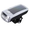 Bike Front Light, Multi-Mode Solar Powered Cycling Flashlight with USB Charging, Handlebar Light for Road & Mounta view 1