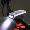 Bike Front Light, Multi-Mode Solar Powered Cycling Flashlight with USB Charging, Handlebar Light for Road & Mounta view 4
