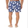 Amazon Essentials Men's Swim Trunks with Mesh Lining, Pockets, Drawstring Closure, Navy Hibiscus Flower, Large view 3