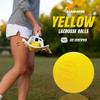 Gladiator Lacrosse Single Official Lacrosse Ball  Yellow  Meets NOCSAE Standards, SEI Certified view 2