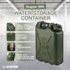 Scepter 3-Pack Portable Military Style Water Container for Camping & Outdoors, 5 Gallon, Green - Heavy-Duty Plastic Beverage and Hydration Dispenser for Outdoor Trip view 3