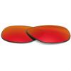 BLAZERBUCK Polycarbonate Polarized Replacement Lenses for Oakley Frogskins OO9013| Frogskins Mix OO9428| Frogskins LX OO2043 - Fire Red AR Coated view 1