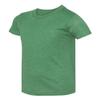 Bella + Canvas Youth Jersey Short-Sleeve T-Shirt M HTHR GRASS GRN view 3